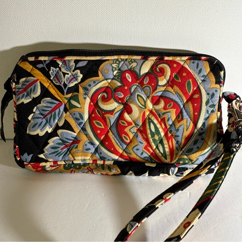 Vera Bradley Versailles Wallet or Cosmetic Bag. Pre-owned - Picture 4 of 12